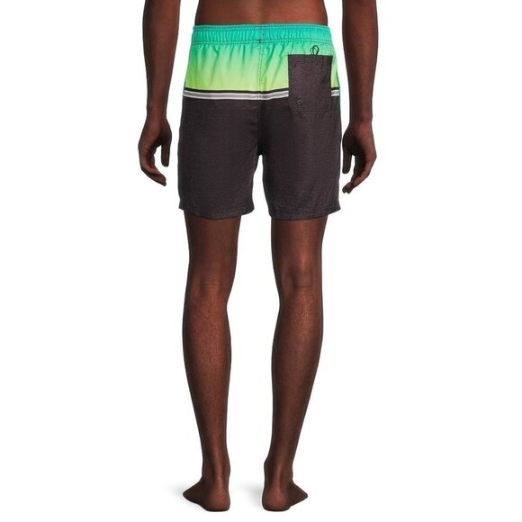 NWT BURNSIDE APPAREL Volley 17" Swim Trunks - Picture 2 of 4